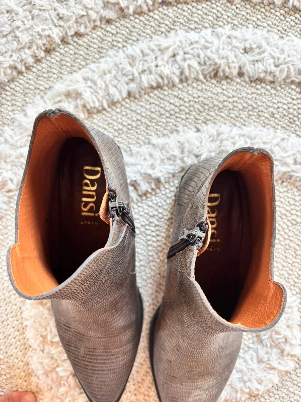 Botines de cuero DANSI – Talla 38 – Elegantes e intemporales – photo 4